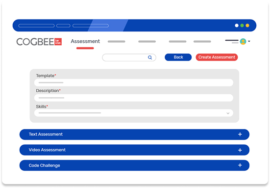 Customizable skill assessment img